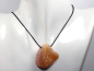 Preview: moss agate with cord or silver 925