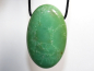 Preview: chrysoprase with cord or silver 925