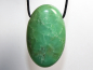 Preview: chrysoprase with cord or silver 925