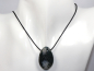 Preview: moss agate with cord or silver 925