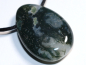 Preview: moss agate with cord or silver 925
