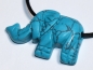 Preview: turquoise (rec.) with cord or silver 925