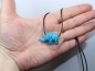 Preview: turquoise (rec.) with cord or silver 925