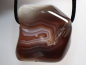 Preview: Botswana agate with cord or silver 925