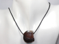 Preview: Botswana agate with cord or silver 925