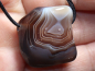 Preview: Botswana agate with cord or silver 925