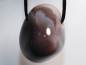 Preview: Botswana agate with cord or silver 925