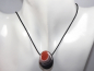 Preview: Botswana agate with cord or silver 925