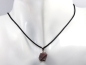 Preview: ruby with cord or silver 925