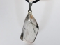 Preview: actinolite quartz with cord or silver 925