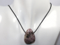 Preview: lepidolite with cord or silver 925