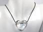 Preview: rock crystal with cord or silver 925