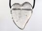 Preview: rock crystal with cord or silver 925