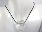 Preview: rock crystal with cord or silver 925