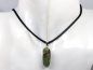 Preview: chrysoprase with cord or silver 925