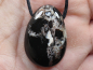 Preview: sardonyx with cord or silver 925