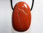 Preview: roter Jaspis mit Band oder Silber 925
