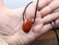 Preview: roter Jaspis mit Band oder Silber 925