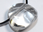 Preview: rock crystal with cord or silver 925
