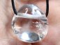 Preview: rock crystal with cord or silver 925