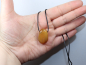 Preview: carnelian with cord or silver 925