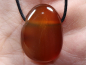Preview: carnelian with cord or silver 925