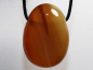 Preview: carnelian with cord or silver 925