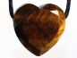 Preview: tiger's eye with cord or silver 925