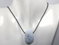 Preview: blauer Calcit mit Band oder Silber 925