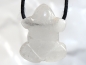 Preview: rock crystal with cord or silver 925