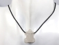 Preview: rock crystal with cord or silver 925