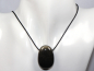 Preview: gold obsidian with cord or silver 925