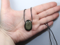 Preview: gold obsidian with cord or silver 925