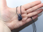 Preview: iolite with cord or silver 925