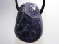 Preview: iolite with cord or silver 925