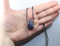 Preview: iolite with cord or silver 925