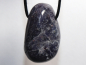 Preview: iolite with cord or silver 925