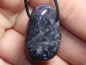 Preview: iolite with cord or silver 925