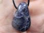 Preview: iolite with cord or silver 925