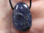 Preview: iolite with cord or silver 925