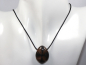 Preview: cross stone with cord or silver 925