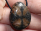 Preview: cross stone with cord or silver 925