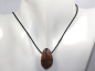 Preview: cross stone with cord or silver 925