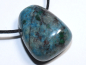 Preview: shattuckite with cord or silver 925