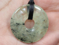 Preview: Prehnit mit Epidot mit Band