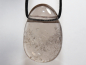 Preview: smoky quartz with cord or silver 925