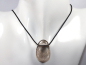 Preview: smoky quartz with cord or silver 925