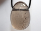 Preview: smoky quartz with cord or silver 925