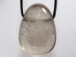 Preview: smoky quartz with cord or silver 925