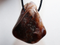 Preview: fire agate with cord or silver 925